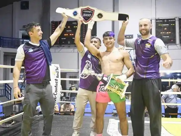 Enzo Vicente derrotó a Costa
y es campeón internacional