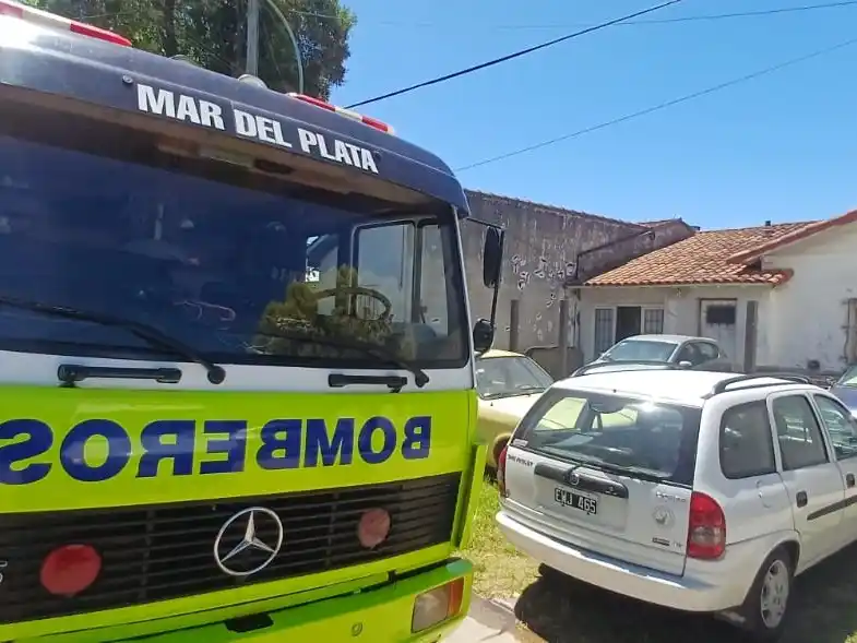 Personal médico asistió a la víctima en el lugar y luego la trasladó de urgencia al Hospital Interzonal General de Agudos (HIGA).