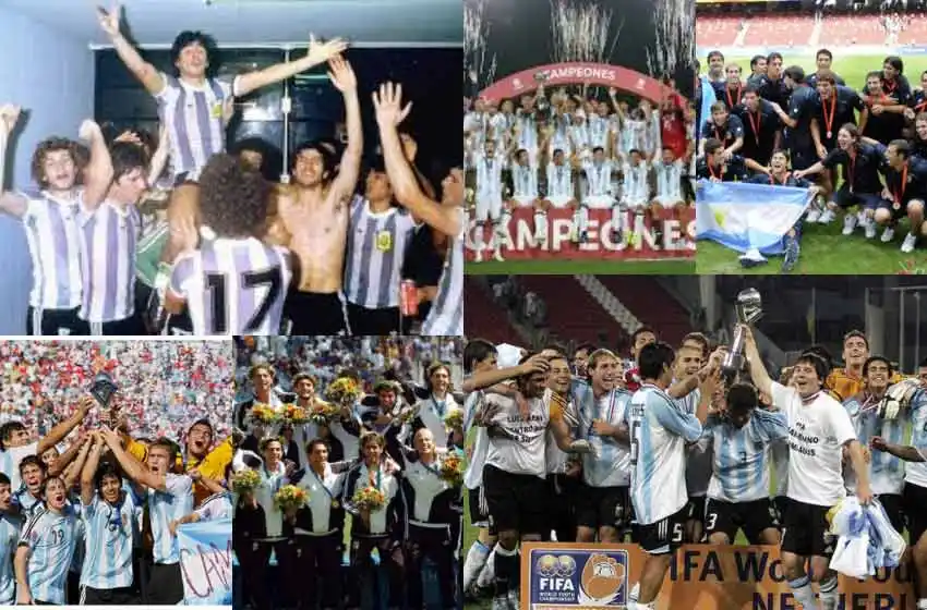 Con la conquista del Sub 17, Argentina llegó a 30 títulos en juveniles