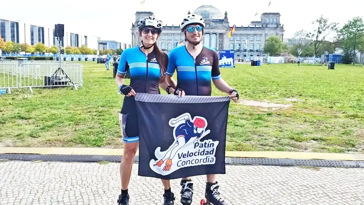 Patinadores concordienses compitieron en Berlín