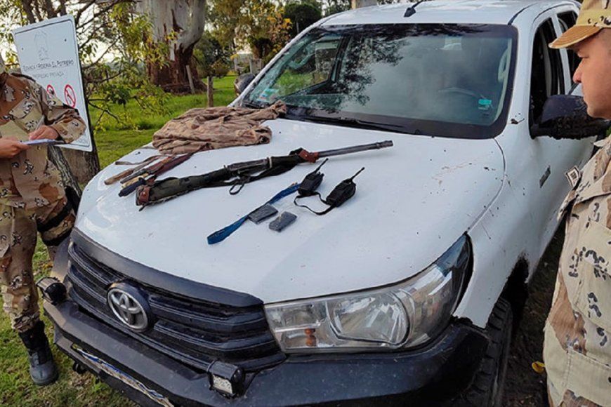 Identificaron a dos cazadores con armas de grueso calibre en la Reserva El Potrero