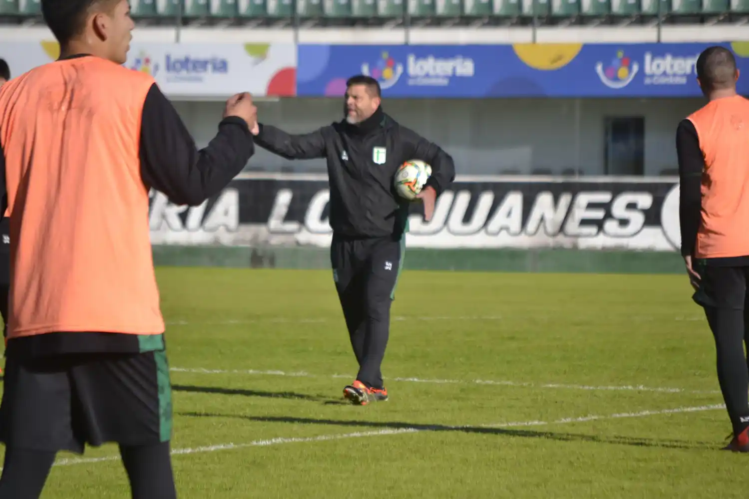 Sergio Maza, DT de la "Verde".