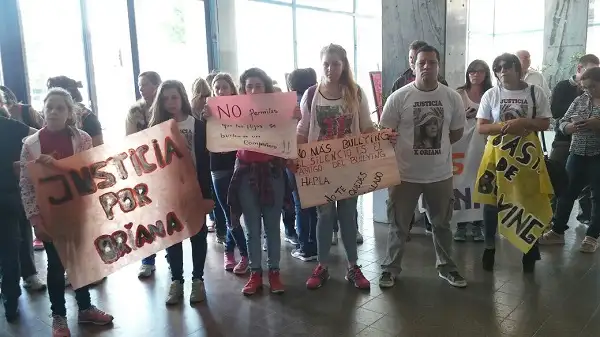 Panozzo recibió a familiares de la joven que se quitó la vida