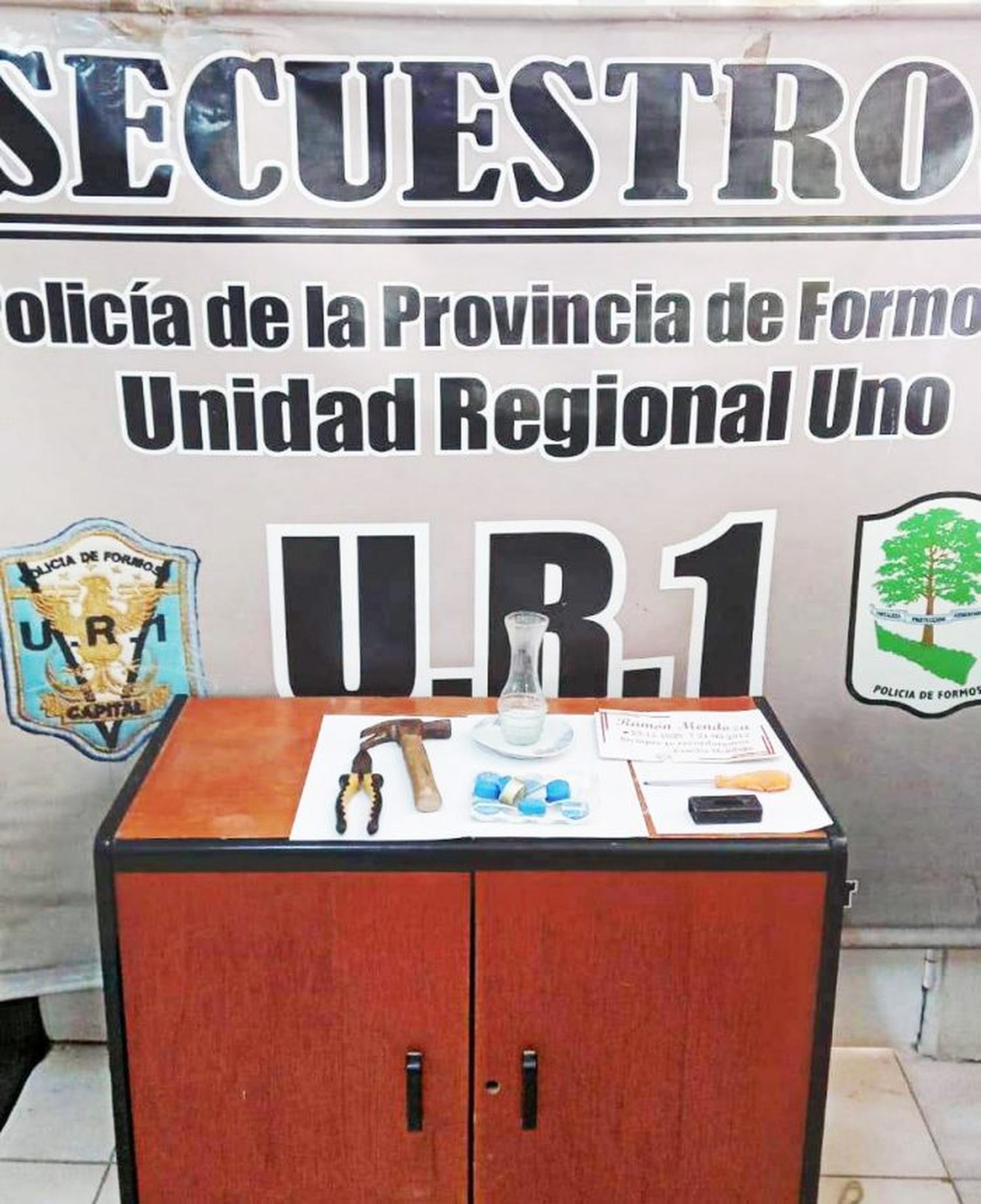 Tras dos allanamientos logran esclarecer un hecho delictivo ocurrido en el cementerio municipal