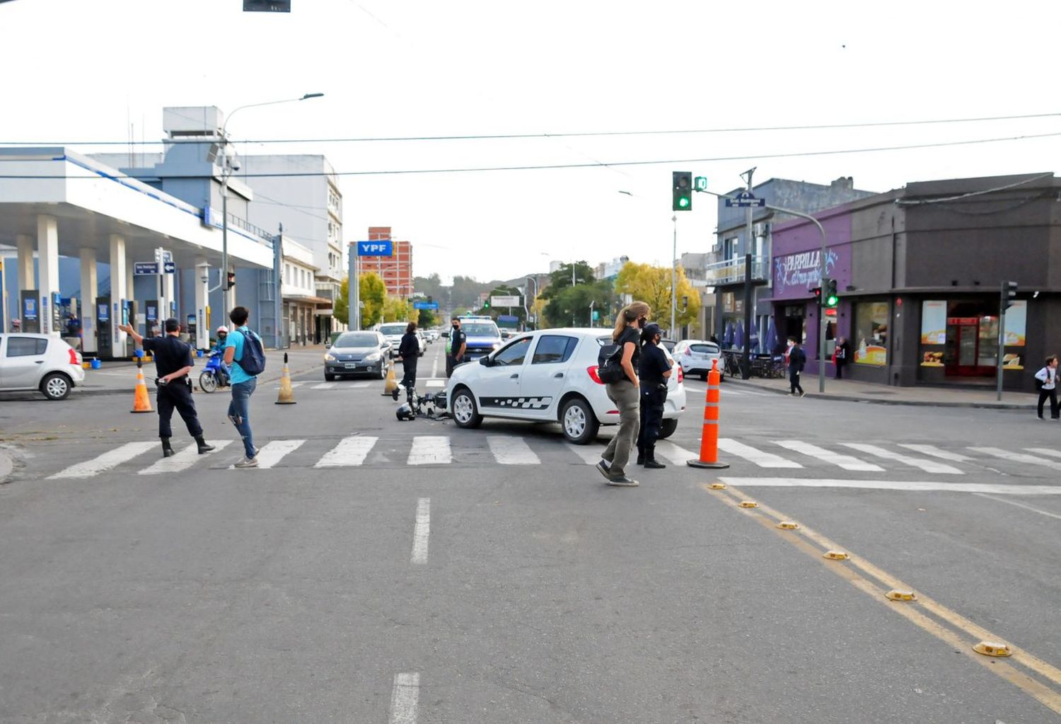 Mientras las camas continúan al límite por contagios, los accidentes de tránsito no dan tregua