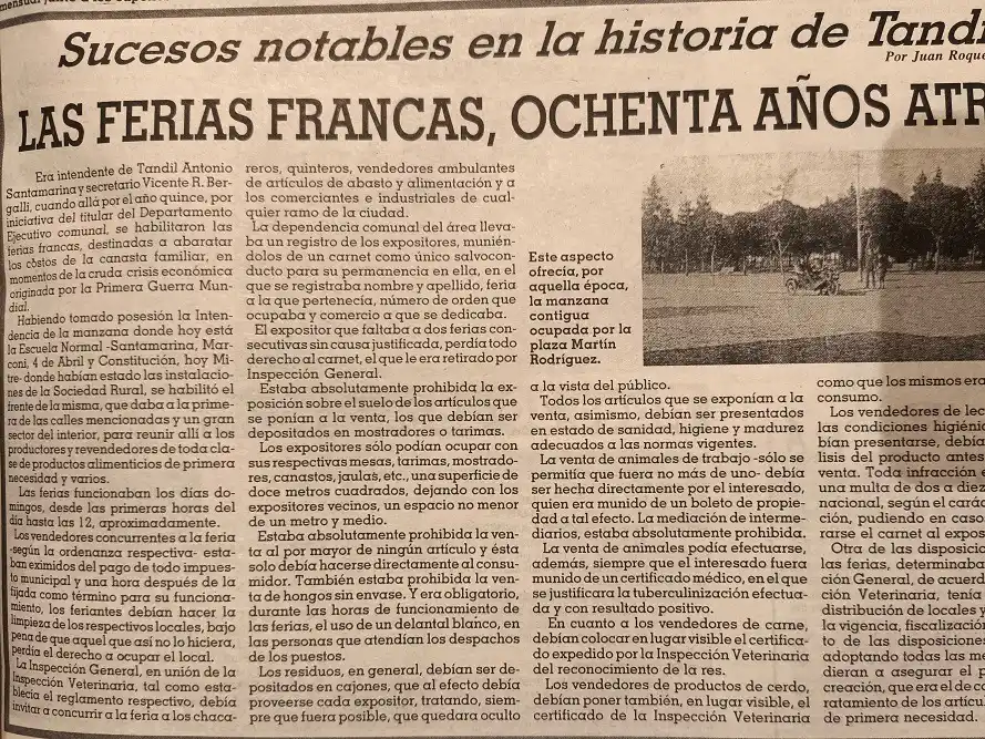 Las ferias francas