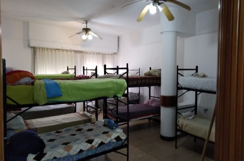 Hogar "Hijos de María" el día de su inauguración, el 1 de agosto de 2023.