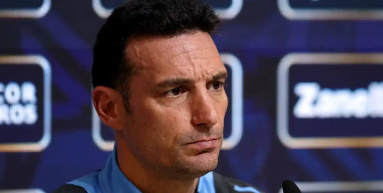 Lionel Scaloni confirmó la lista para el amistoso ante Guatemala. Foto: Reuters