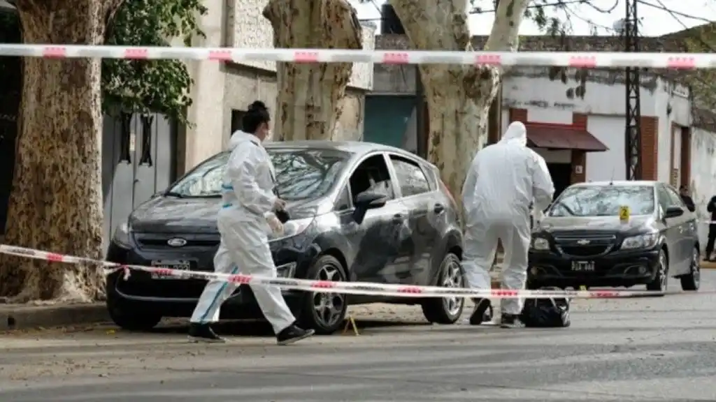 El lugar donde balearon al policía en Rosario