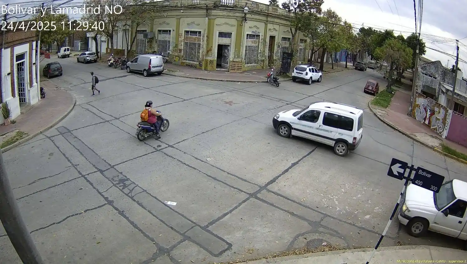 Nueva cámara instalada en barrio 9 de Julio