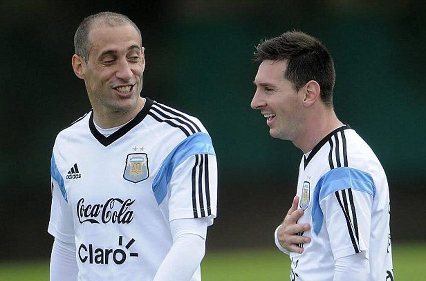 Pablo Zabaleta contó una divertida anécdota con Messi