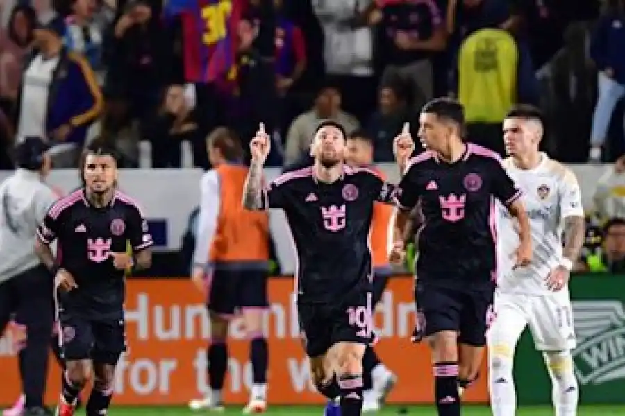 Lionel Messi anotó su primer gol en la temporada de la MLS