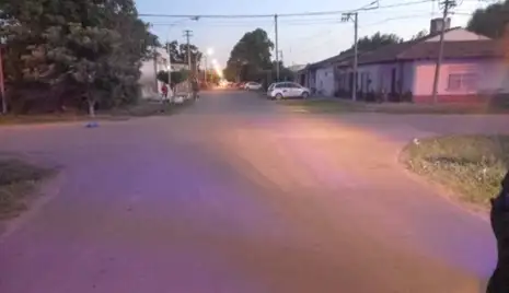 accidente en Basalvibaso y Sargento Cabral
