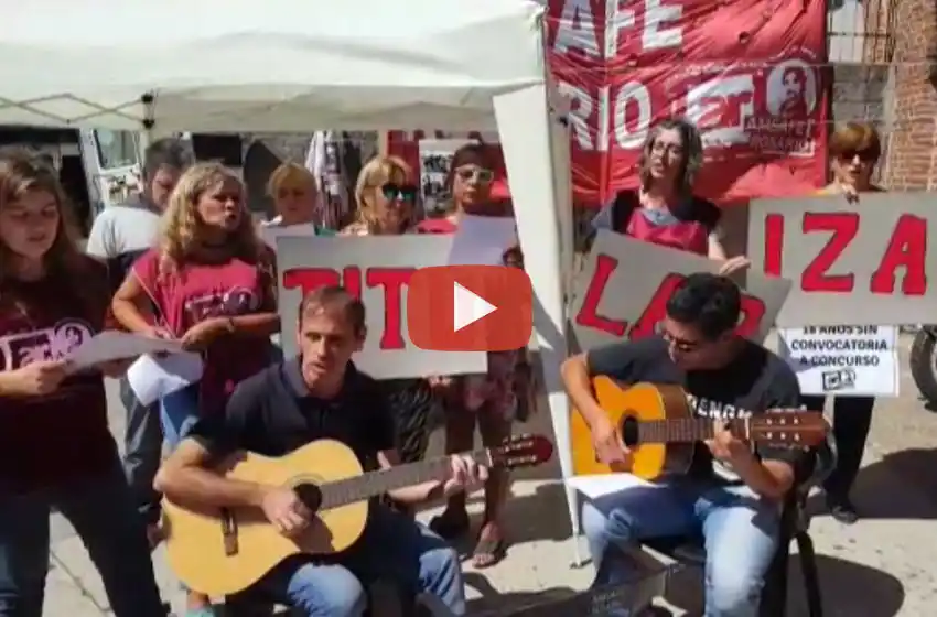 La zamba del reclamo docente