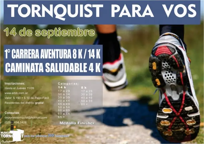 Tornquist: Llega la 1° Carrera Aventura "Tornquist para vos"