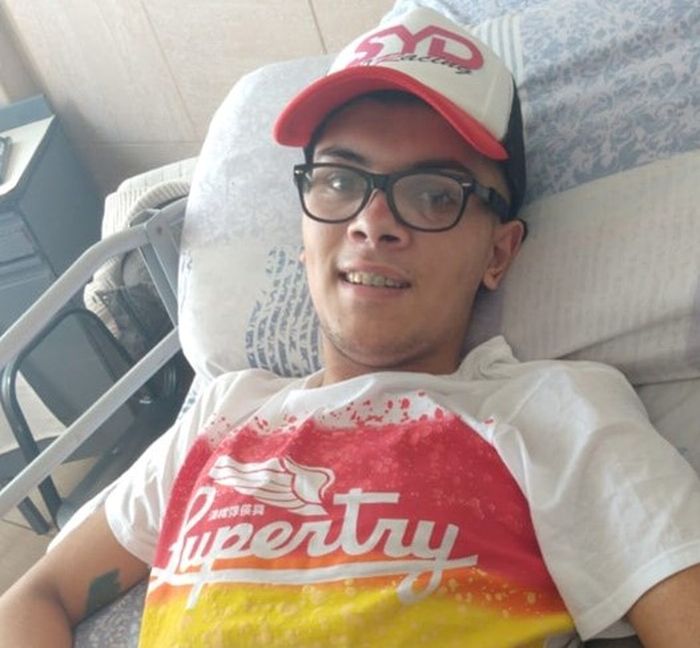 Kevin Pinto regresó a su casa luego de permanecer internado durante más de dos meses 
