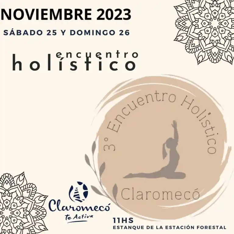 Llega el 3º Encuentro Holístico a Claromecó