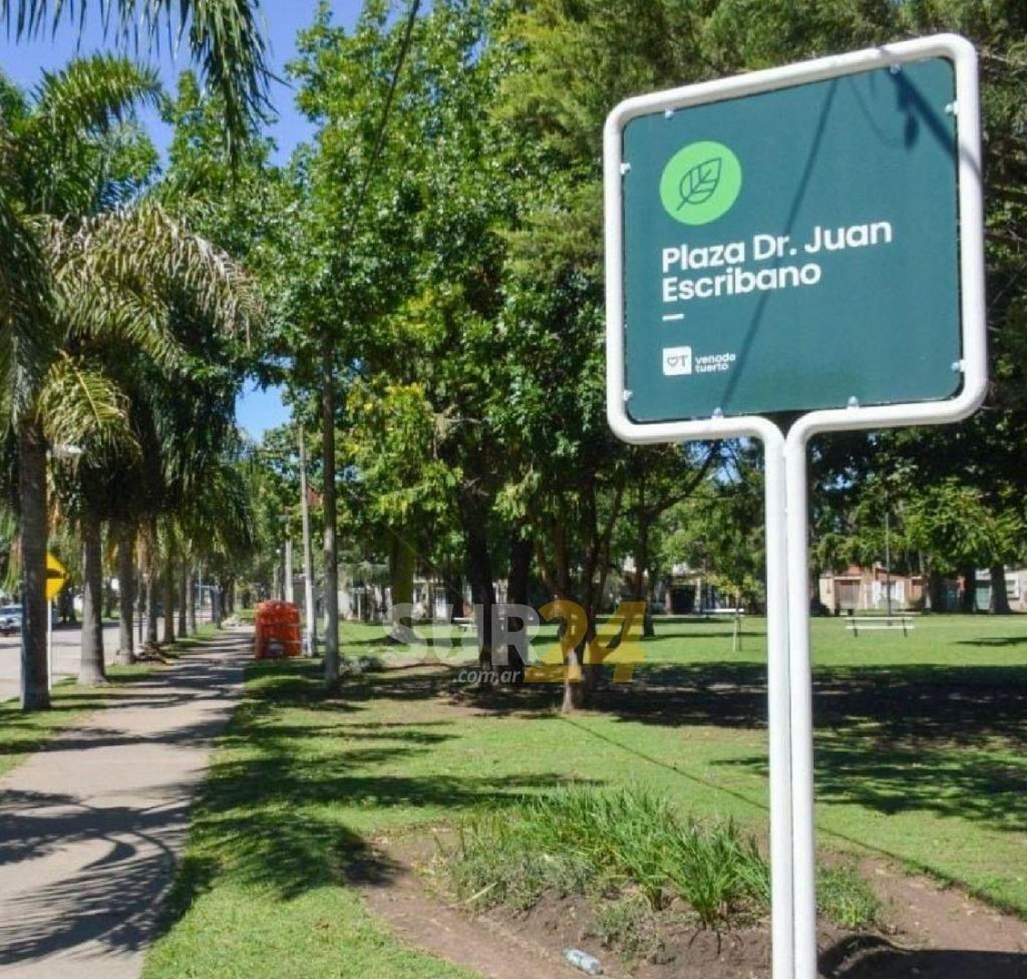 Hoy se inauguran las luces led en plaza Escribano 