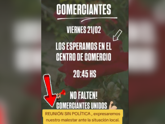 Centro de Comercio se reúne con comerciantes unidos