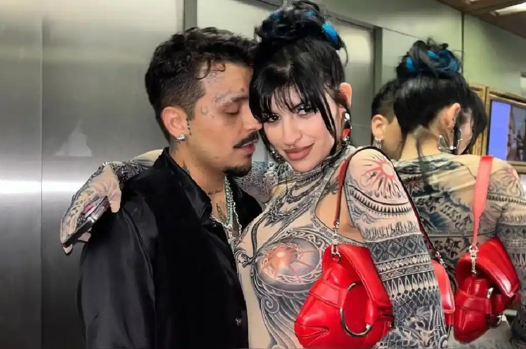 Cazzu y Christian Nodal