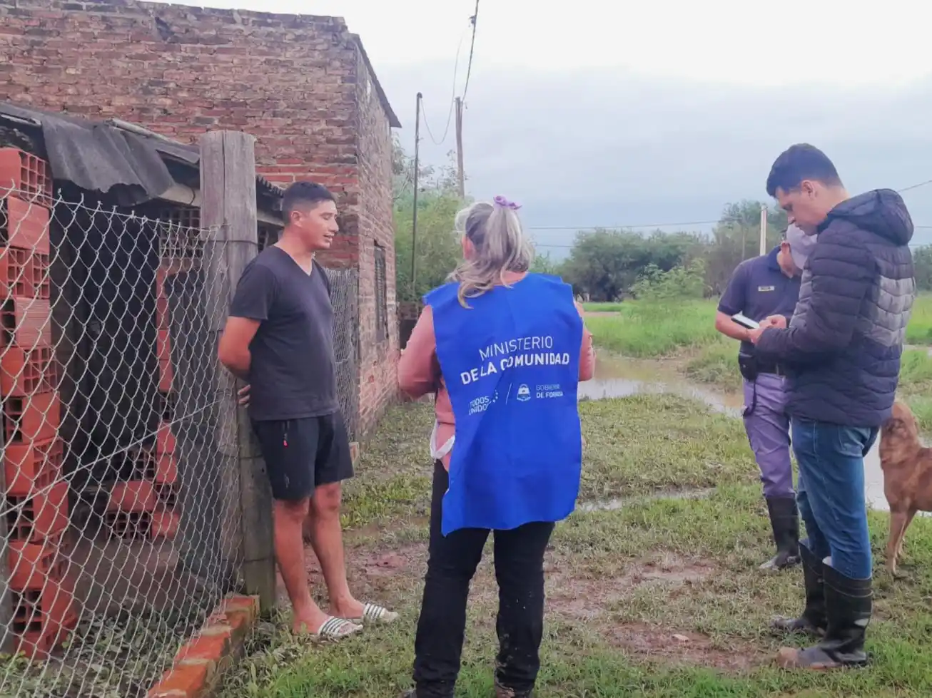 Despliegue integral para asistir a las familias tras el temporal