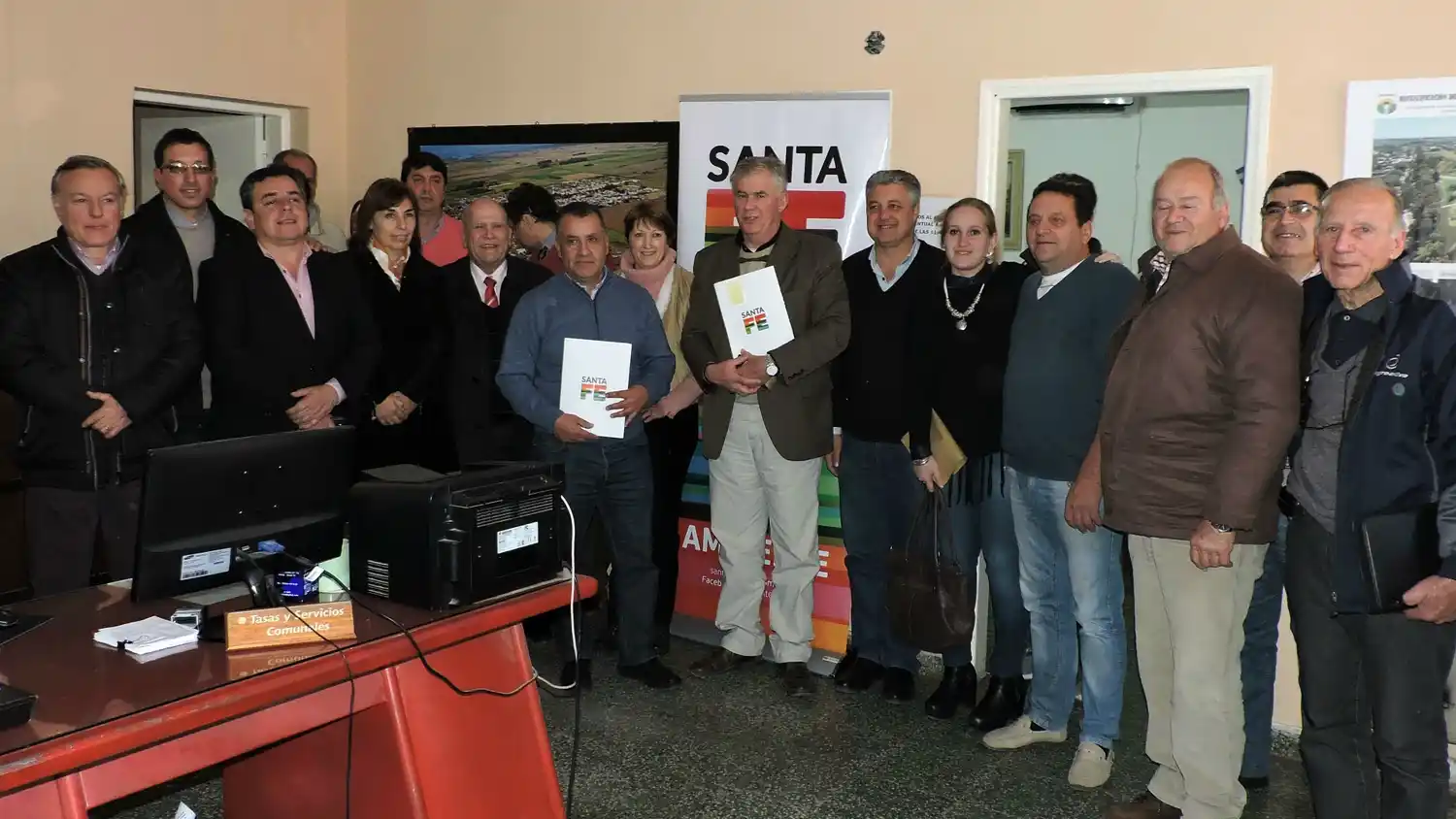 La provincia entregó aportes a localidades del departamento San Jerónimo