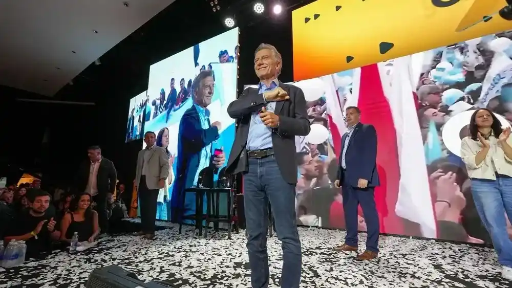 El ex presidente Mauricio Macri.