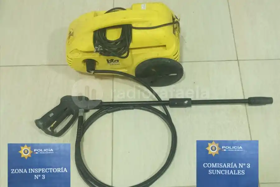 Se metieron a su casa y le robaron una hidrolavadora