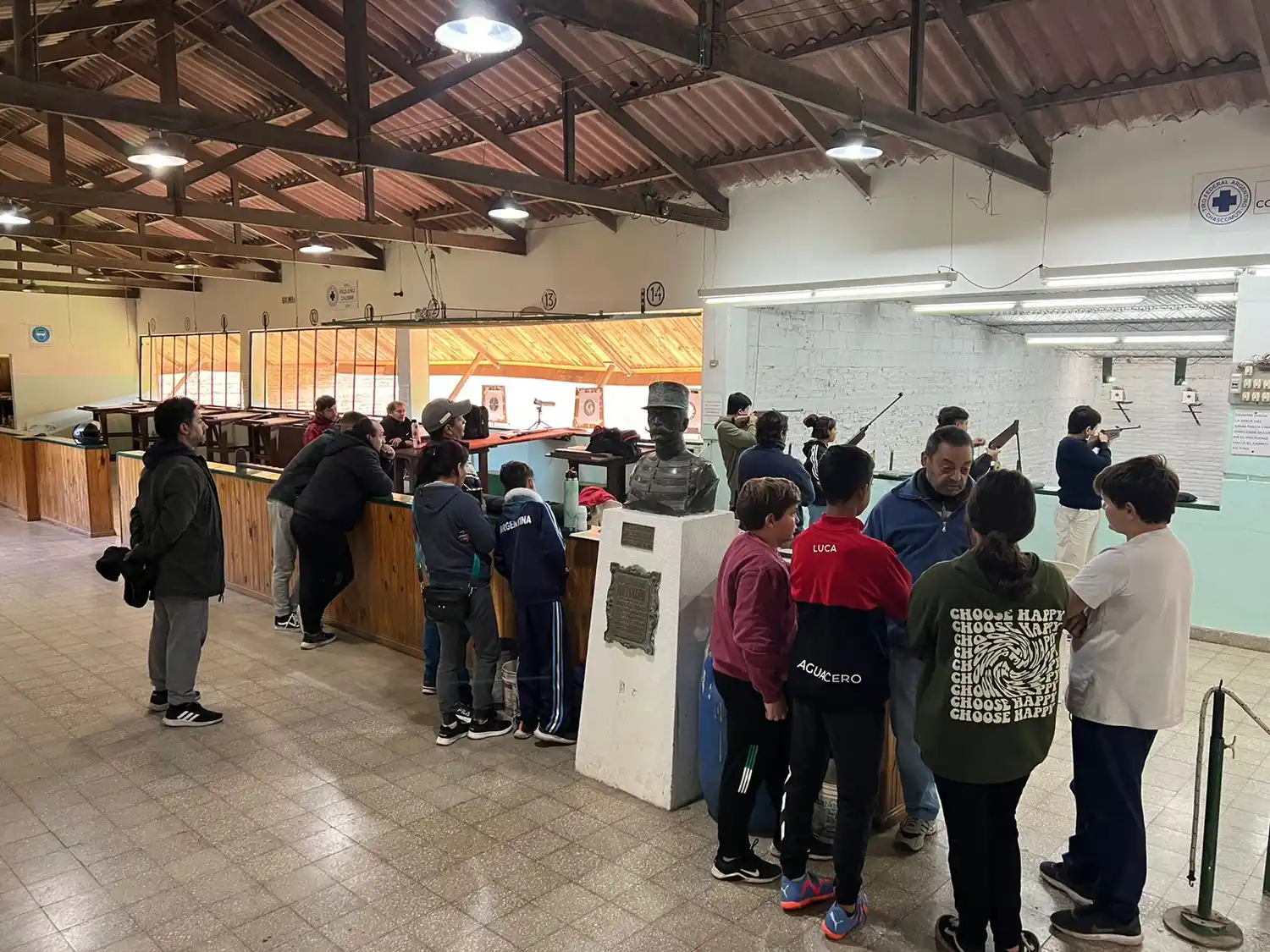 TIRO FEDERAL ARGENTINO: Se realizó en Chascomús la primera fecha del torneo juvenil de tiro con rifle de aire