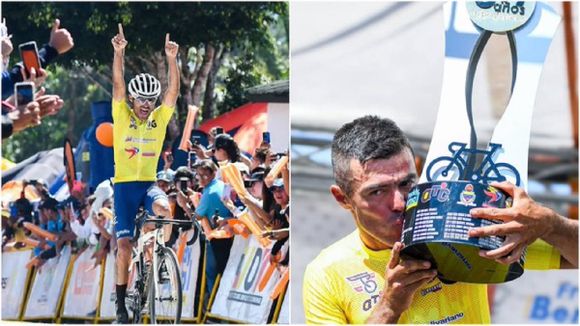 VENEZUELA en alto: Eduin Becerra  se convirtió en el campeón de la Vuelta al Táchira