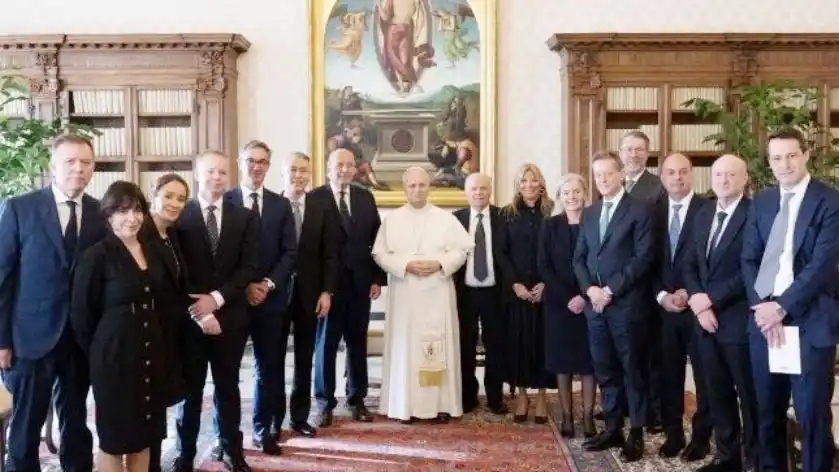 El Papa impulsó el diálogo social con empresarios energéticos