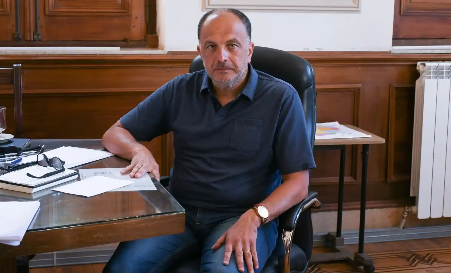 Pablo Garate y el balance de un mes de gestión