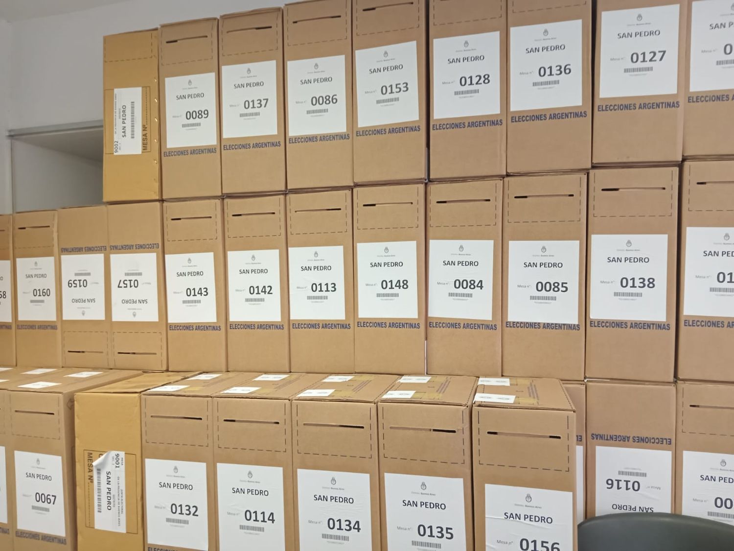 Elecciones 2023: las urnas para las Paso ya están en el Correo