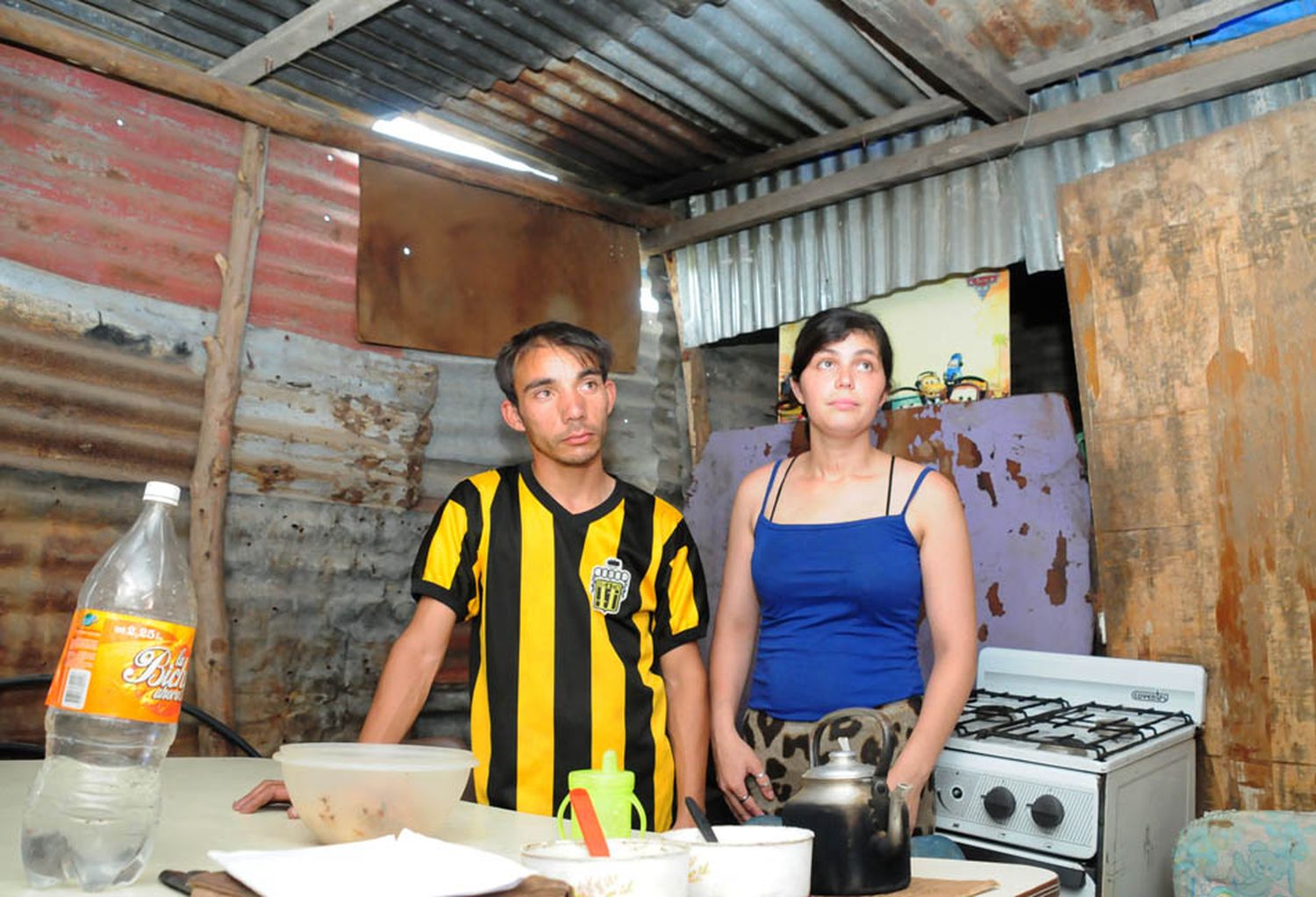 Dos vecinos ofrecieron una casa para que una familia que había sido desalojada pudiera quedarse