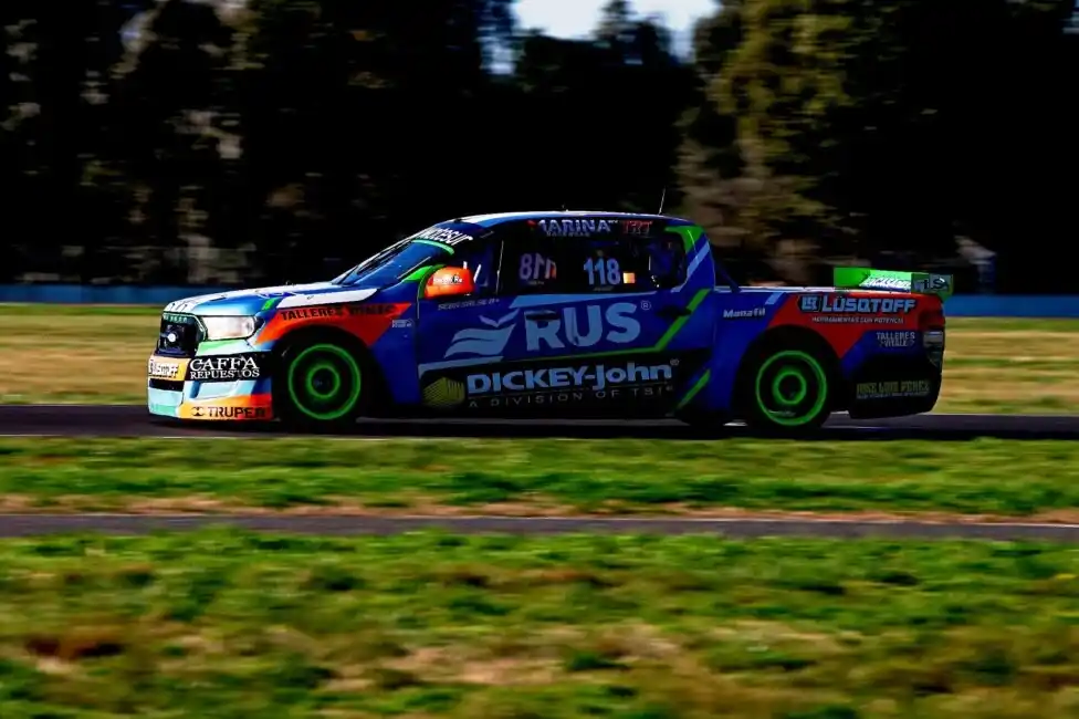 Sebastián Salse ganó en la fecha del TC Pista Pick Up en La Plata