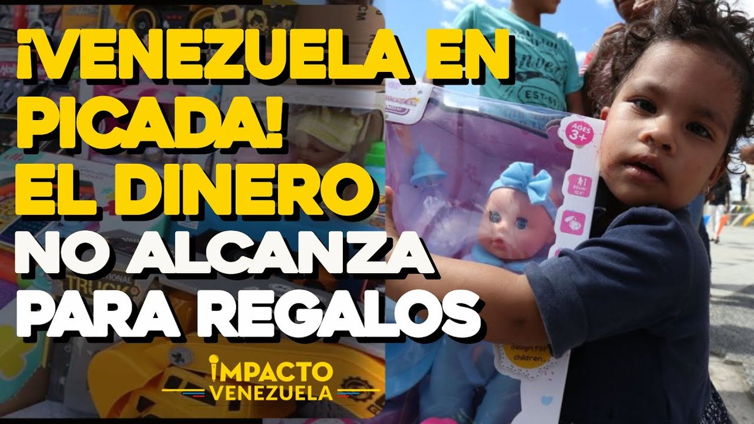 ¡VENEZUELA EN PICADA! El dinero no alcanza para regalos