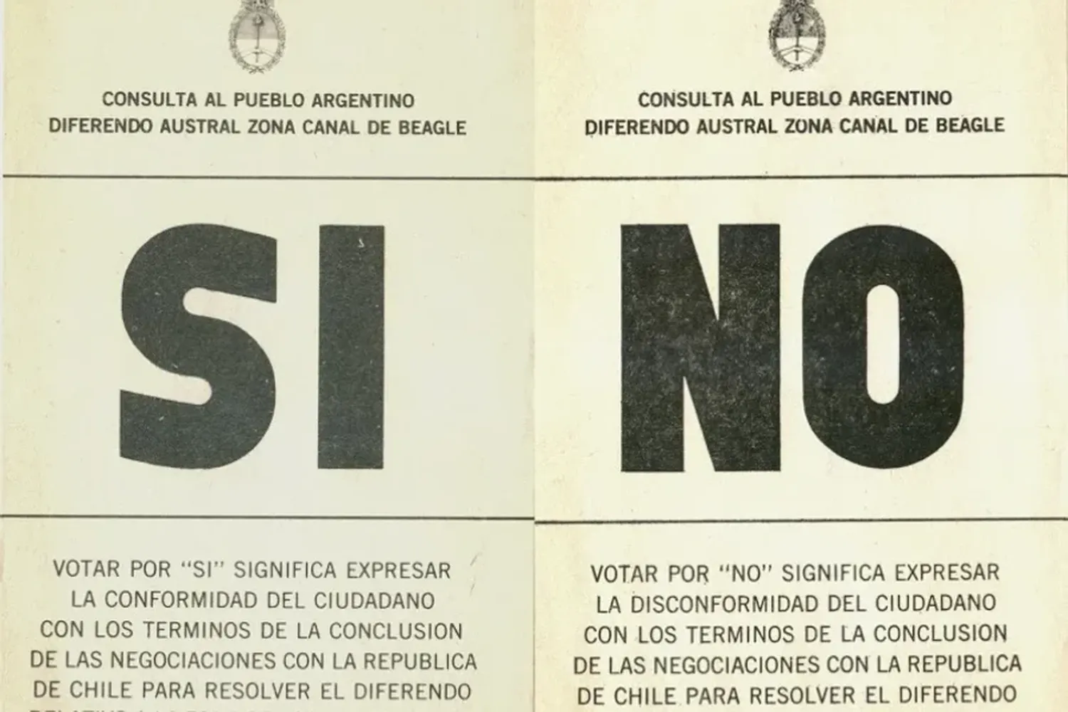 Plebiscito en Argentina: las dos consultas populares en la historia