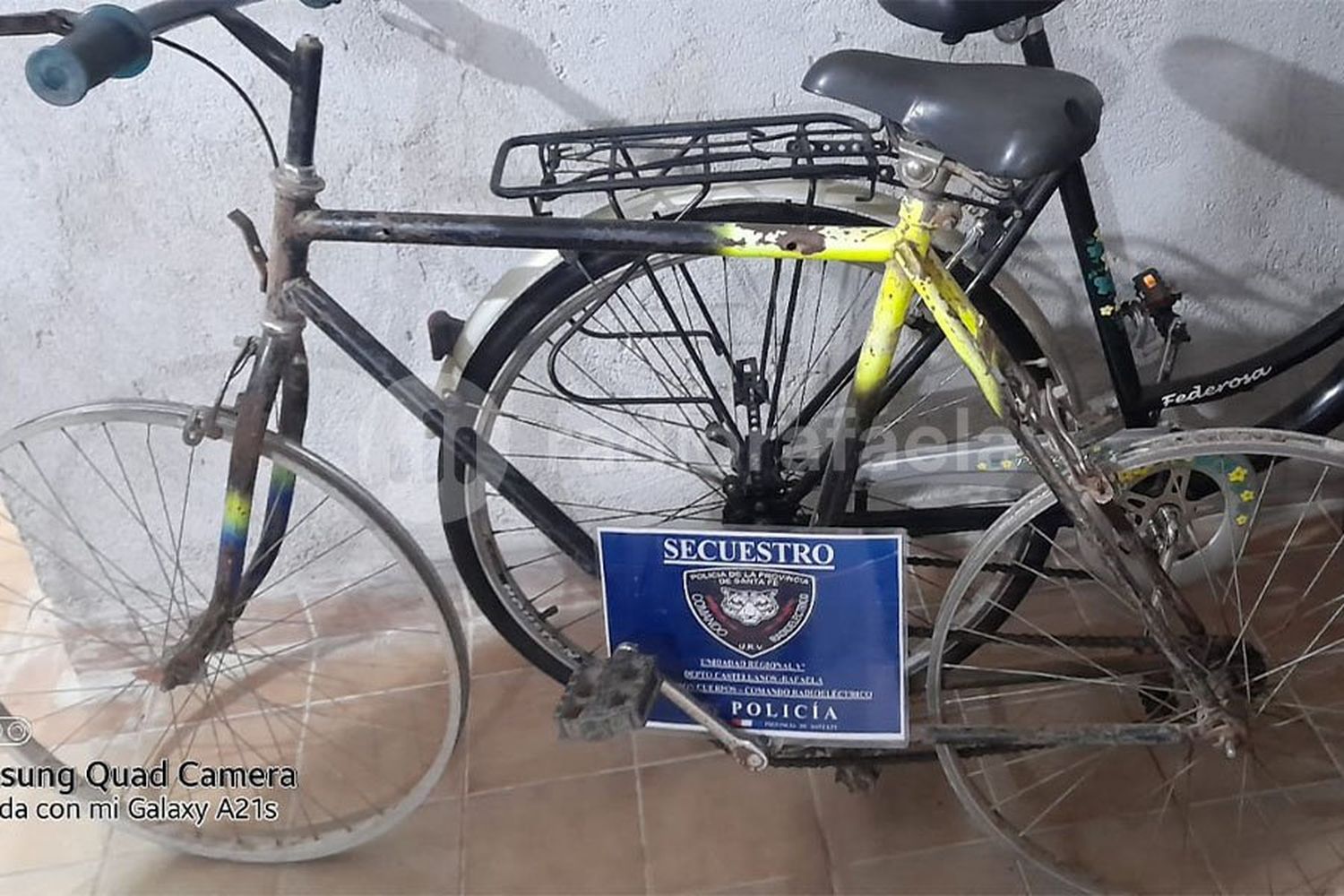 ¿Quien abandono la bici?