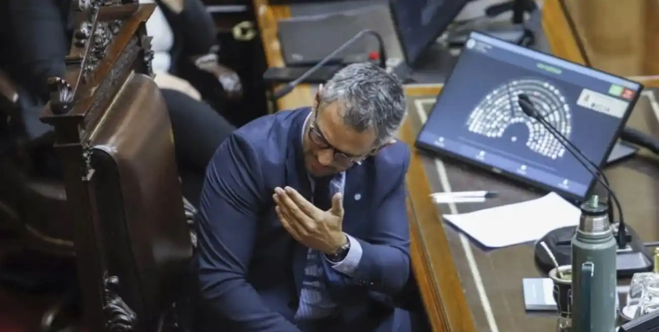 El presidente de la Cámara de Diputados, Martín Menem.