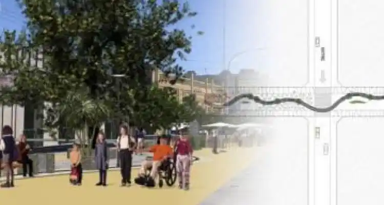 El Intendente anuncia la nueva peatonal