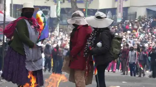 Defensa y FFAA denuncian presencia de “grupos irregulares” con armamento bélico. Fotografía: Agencia Noticias Argentinas (Xinhua).