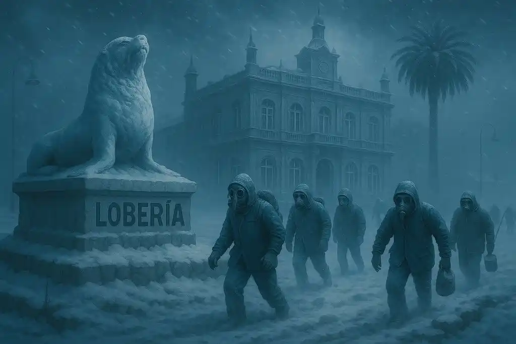 En Lobería recrearon a través de imágenes digitales El Eternauta en la comuna