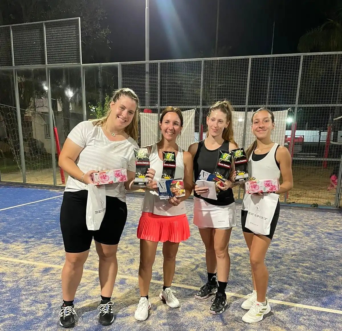 La dupla campeona de Carolina Pavone y Natalia Colombatti se impuso sobre Guadalupe Armando y Milagros Olivero por 6-4 y 7-6.
