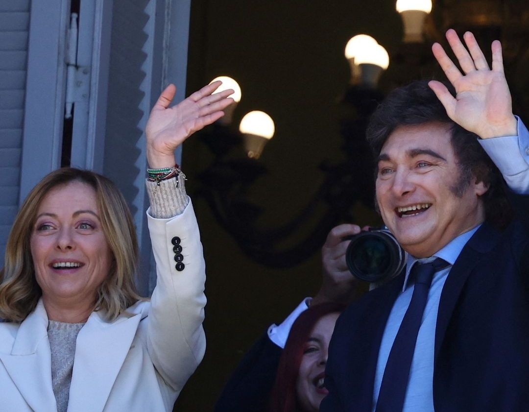 “Somos pueblos hermanos”, señaló el líder libertario.