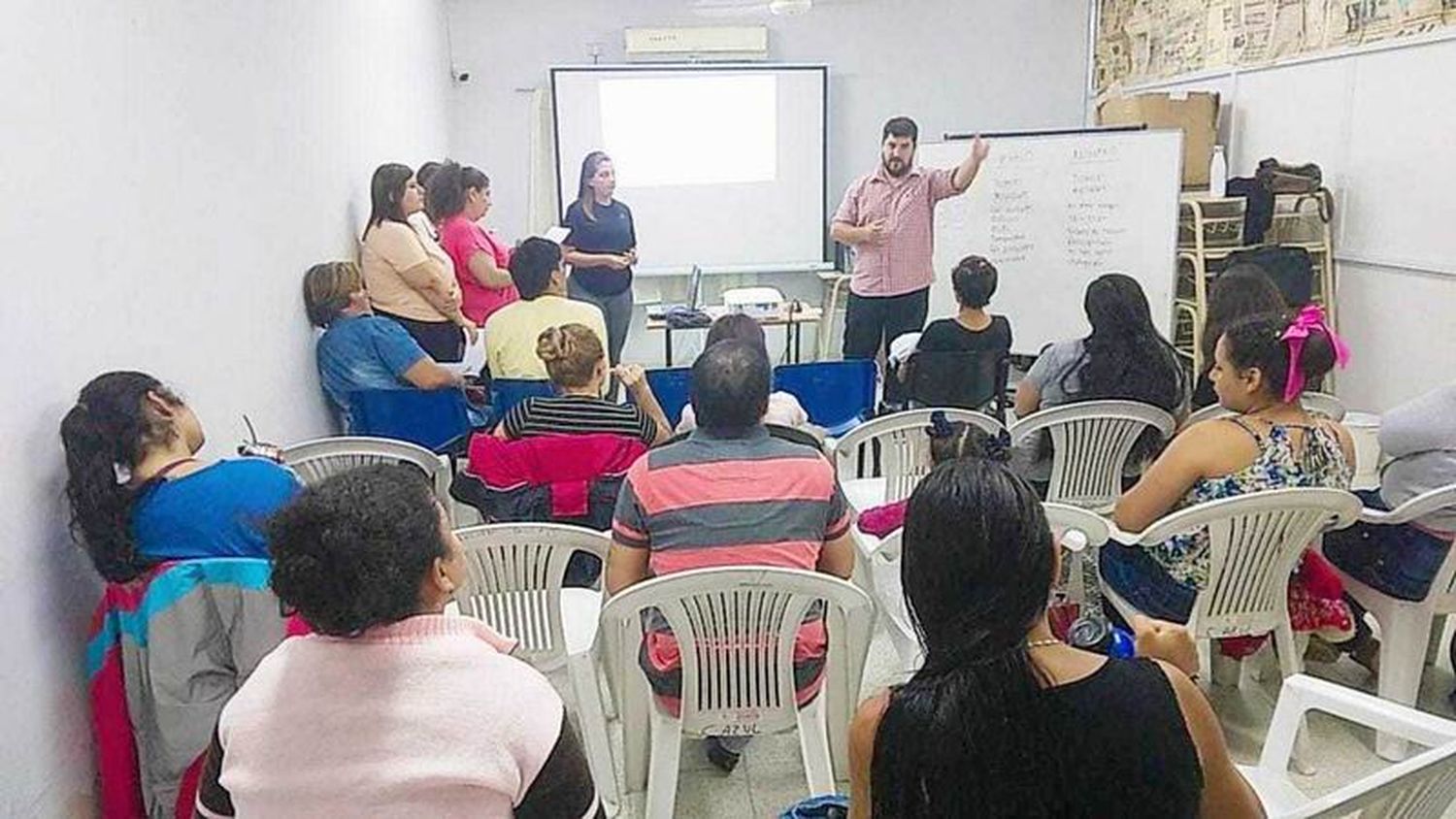 Beneficiarios de Potenciar trabajo participaron
del segundo taller de capacitación laboral