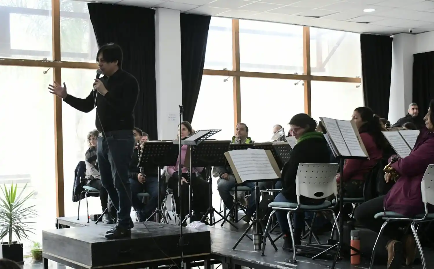 La Banda Sinfónica Municipal volvió a emocionar con un nuevo Concierto Didáctico