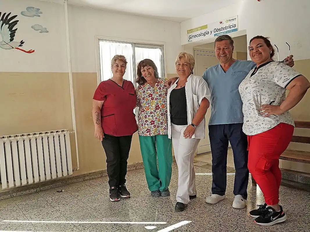 El equipo de maternidad que recibió a Alaia