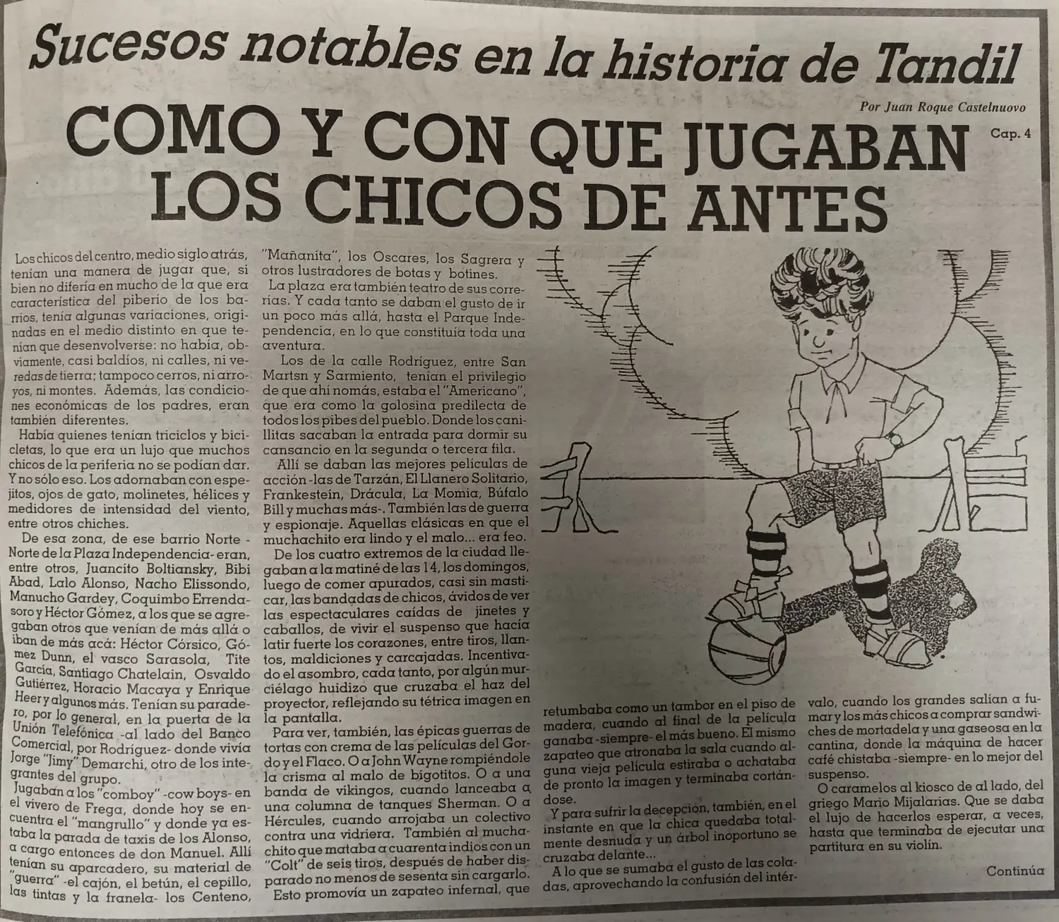 ¿Cómo y con qué jugaban los chicos de antes?  - Cap. 4