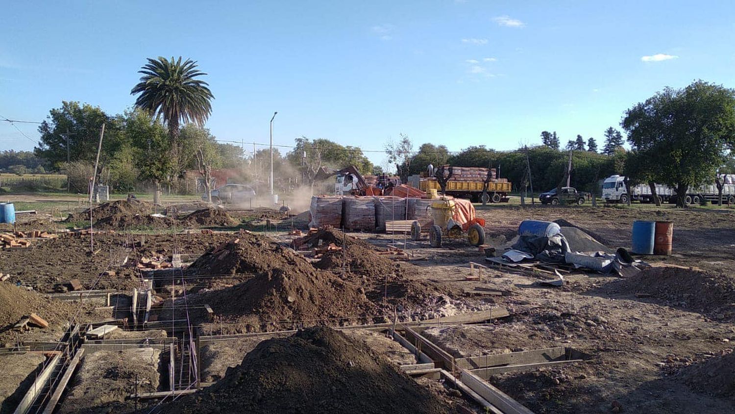 Avanza la construcción de cuatro viviendas en La Chispa