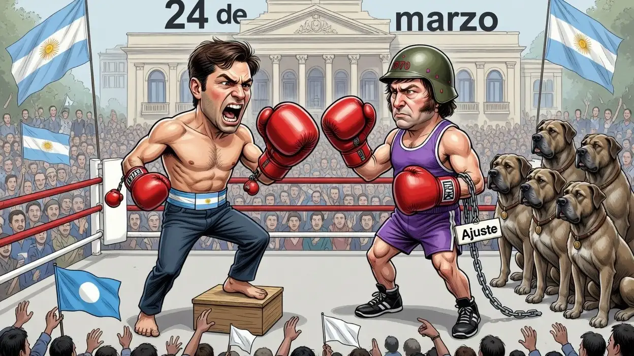 A pelear. Axel contra Javier, vuelve el antagonismo en el liderazgo de Kicillof.